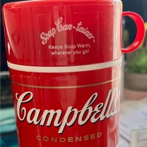 90s Campbells Soup Thermos